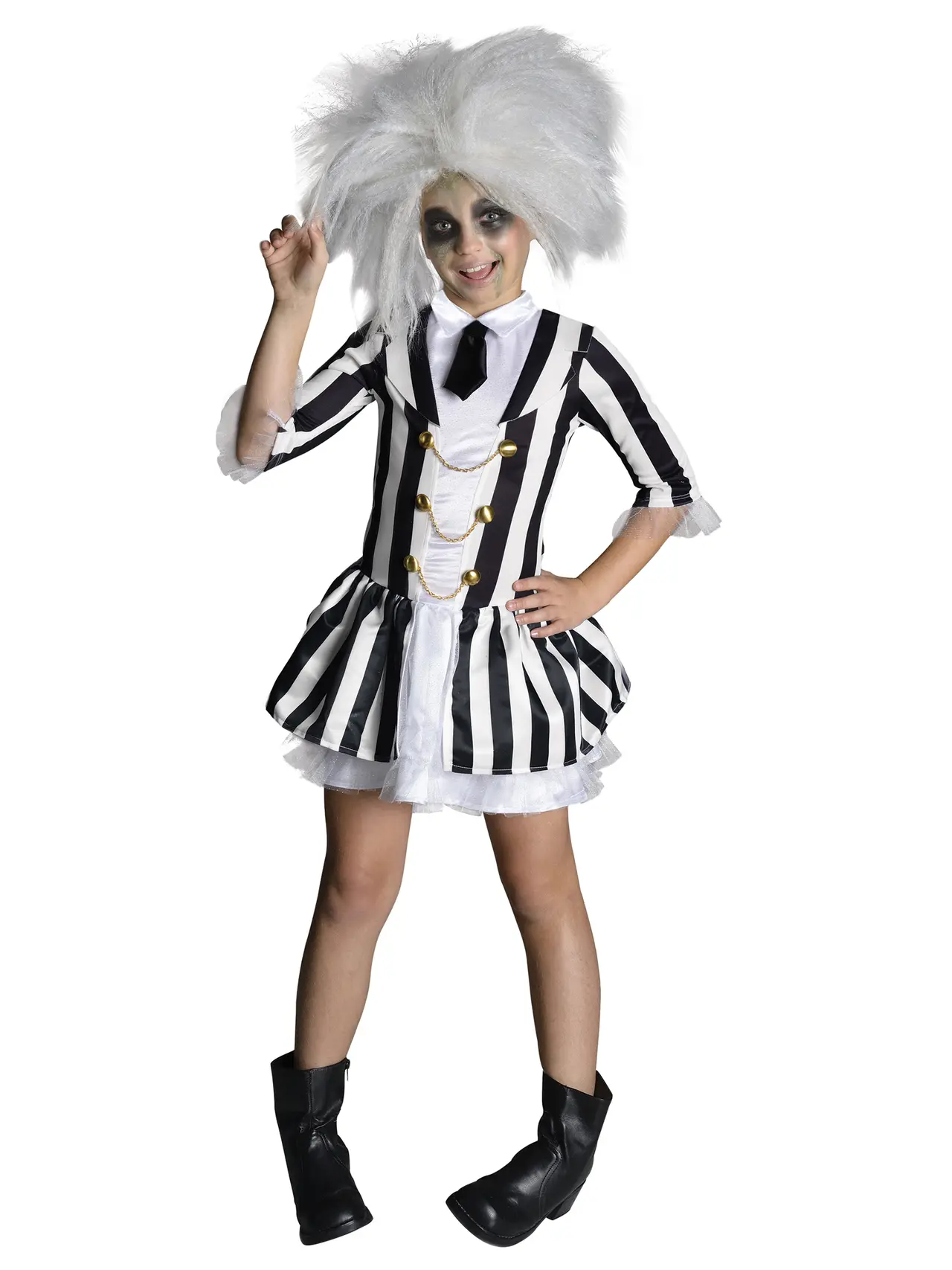 Beetlejuice-kjole – kostume til piger