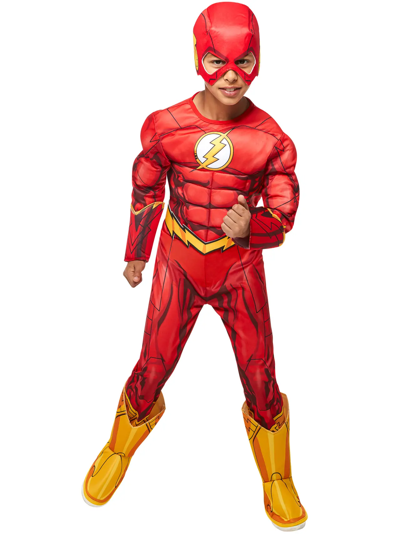 The Flash Deluxe – kostume til drenge, 4-14 år