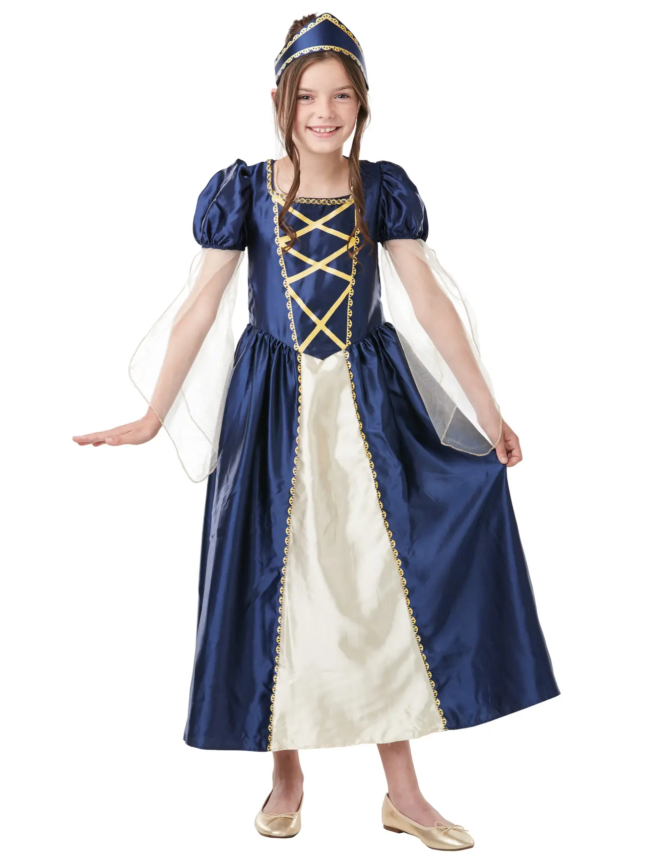 Renæssanceprinsesse – kostume til piger
