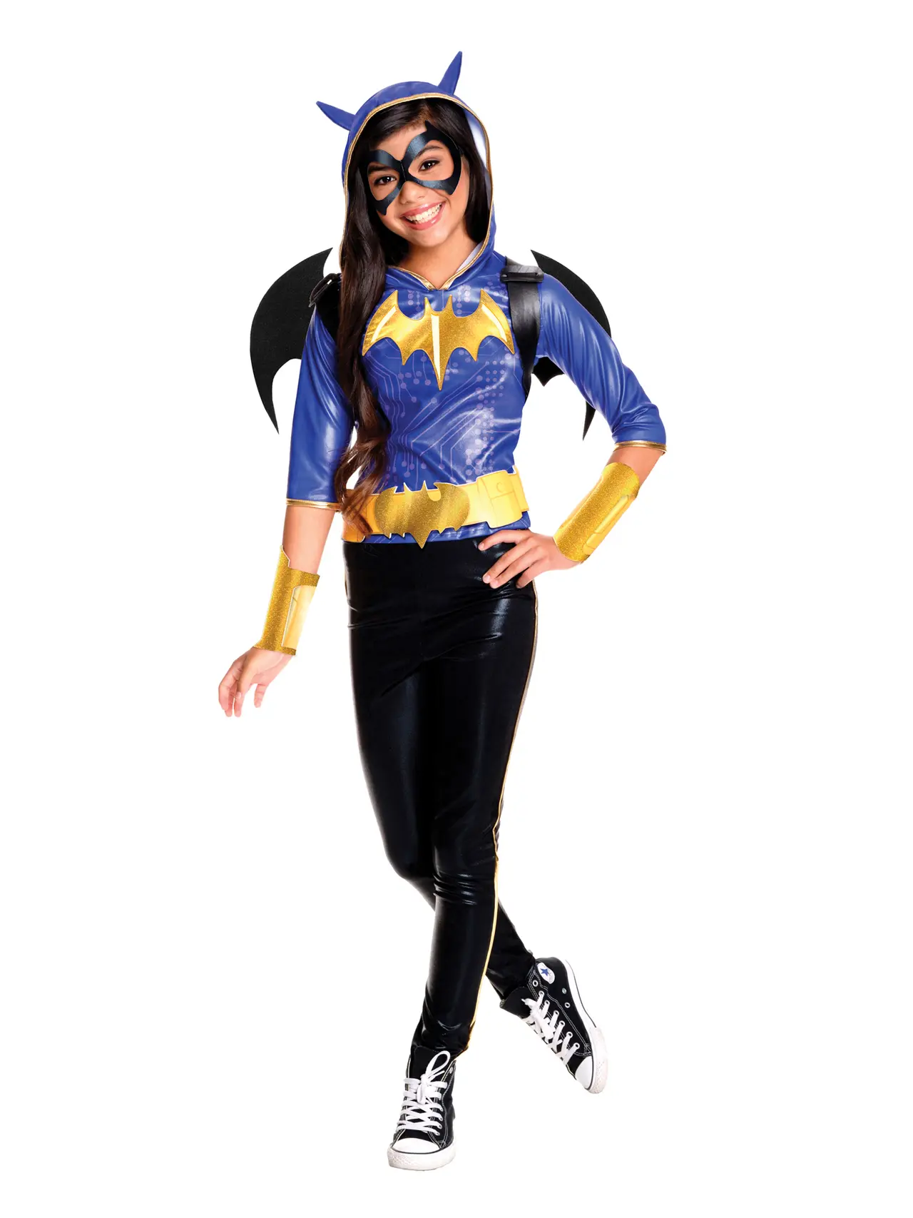Batgirl Deluxe – kostume til piger, 4-14 år