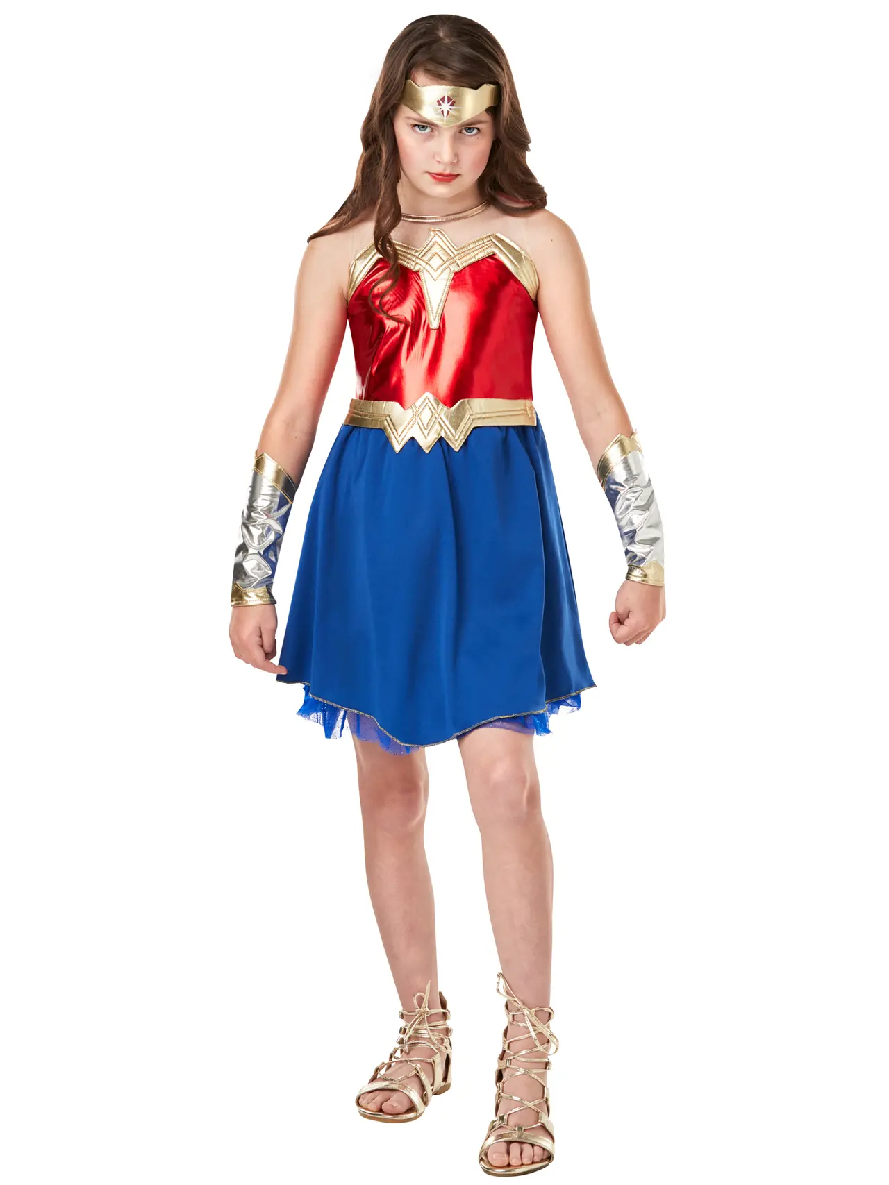 Wonder Woman – kostume til piger, 5-8 år