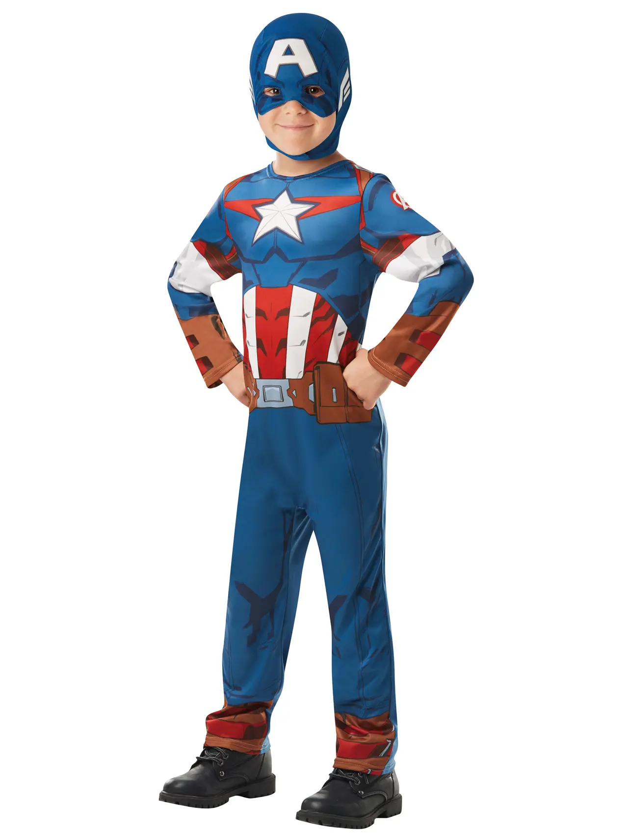 Captain America Classic – kostume til drenge