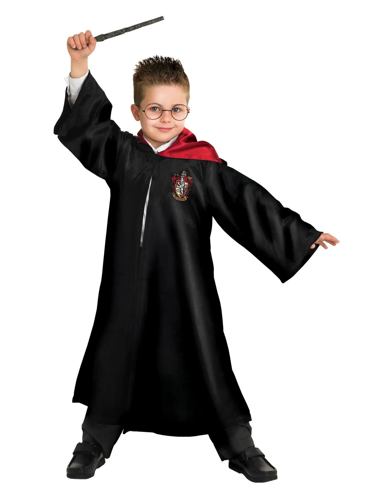 Harry Potter Gryffindor-kappe Deluxe – kostume til drenge, 9-16 år
