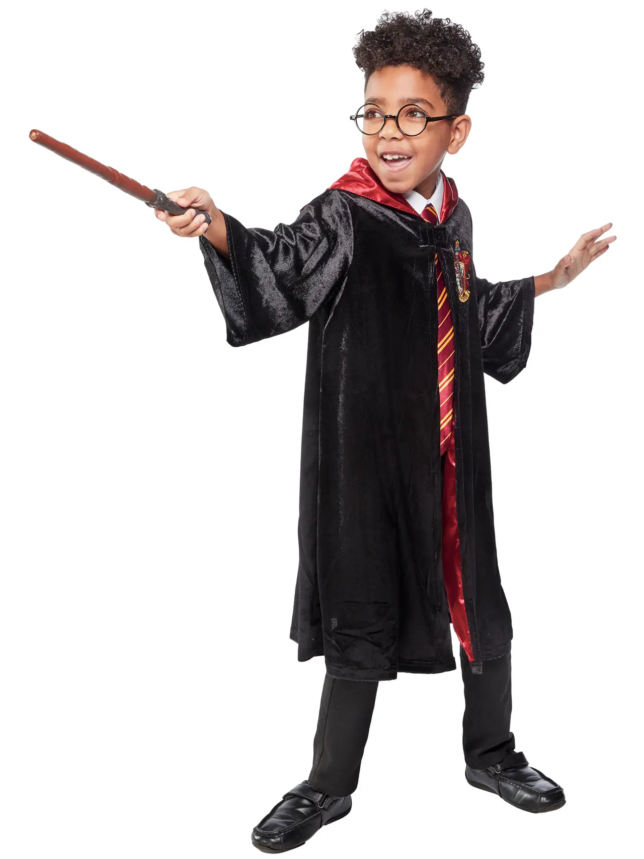 Harry Potter Gryffindor-kappe Deluxe – kostume til drenge, 9-16 år