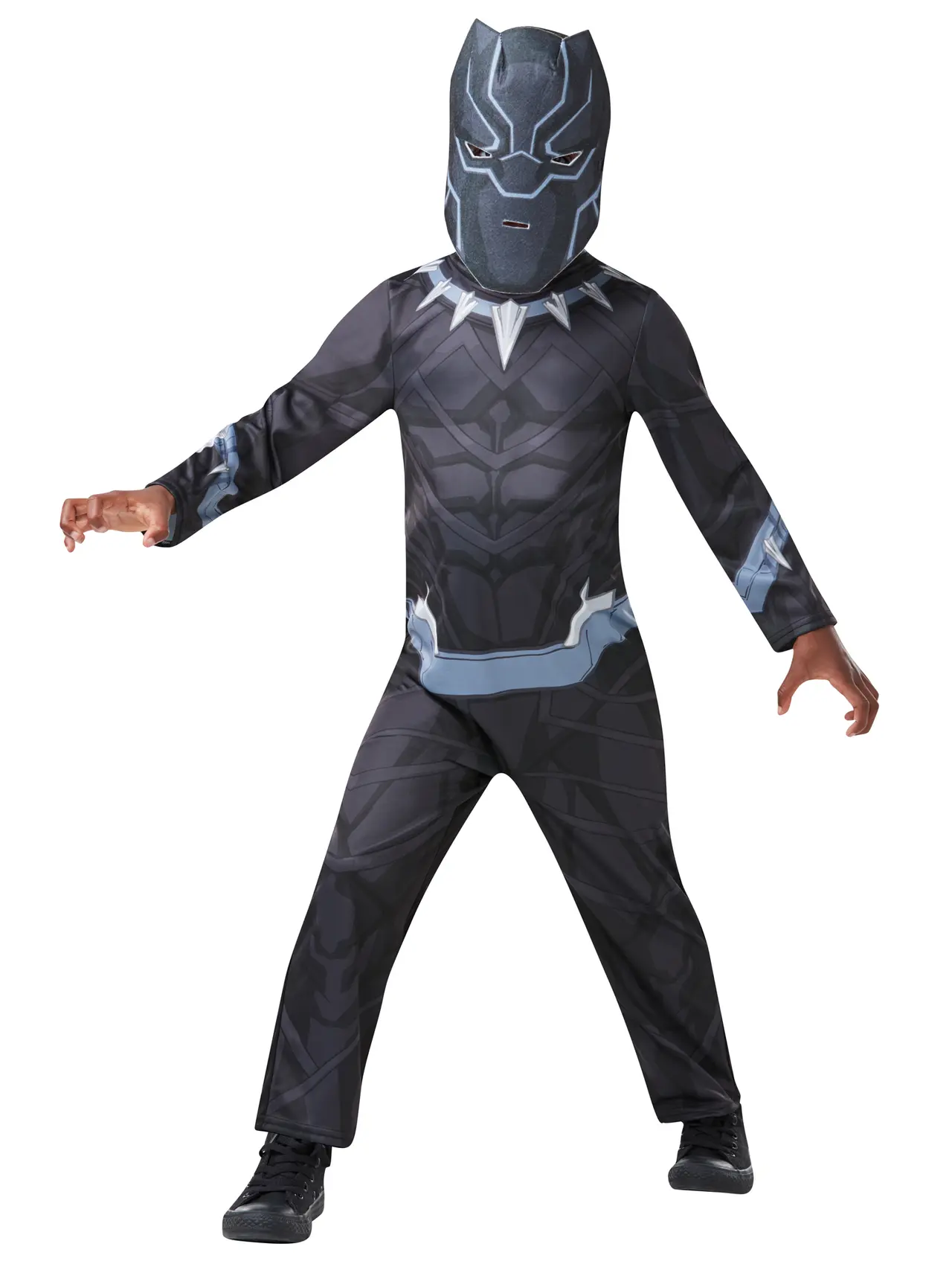 Black Panther Classic – kostume til drenge, 1-8 år