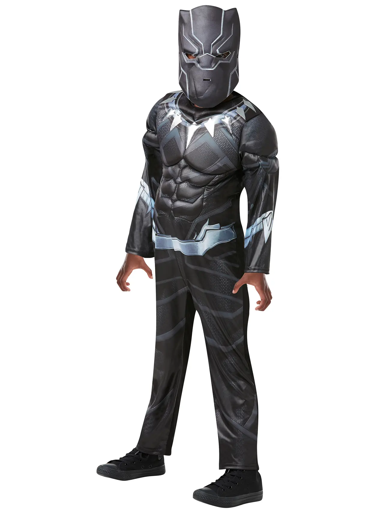 Black Panther Deluxe – kostume til drenge, 3-4 år