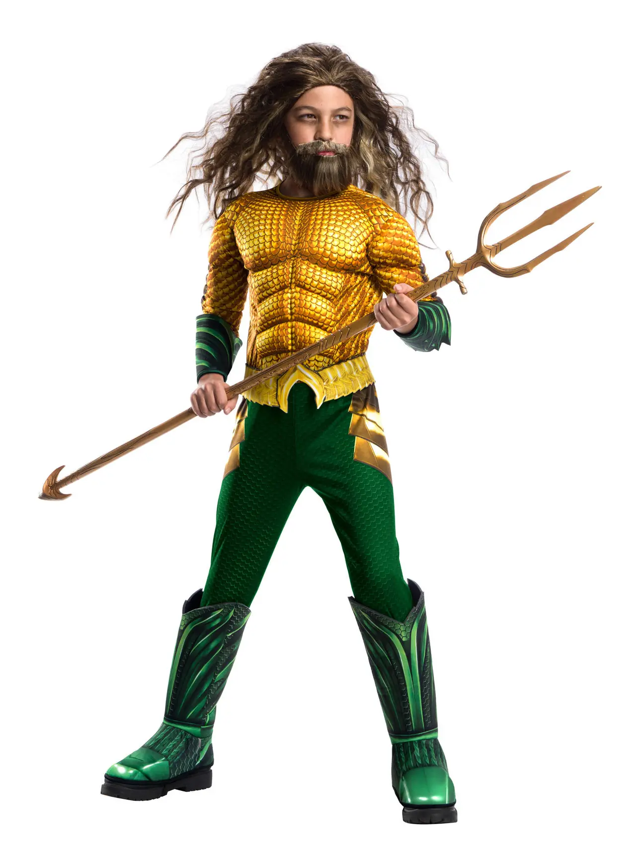 Aquaman Deluxe – kostume til drenge