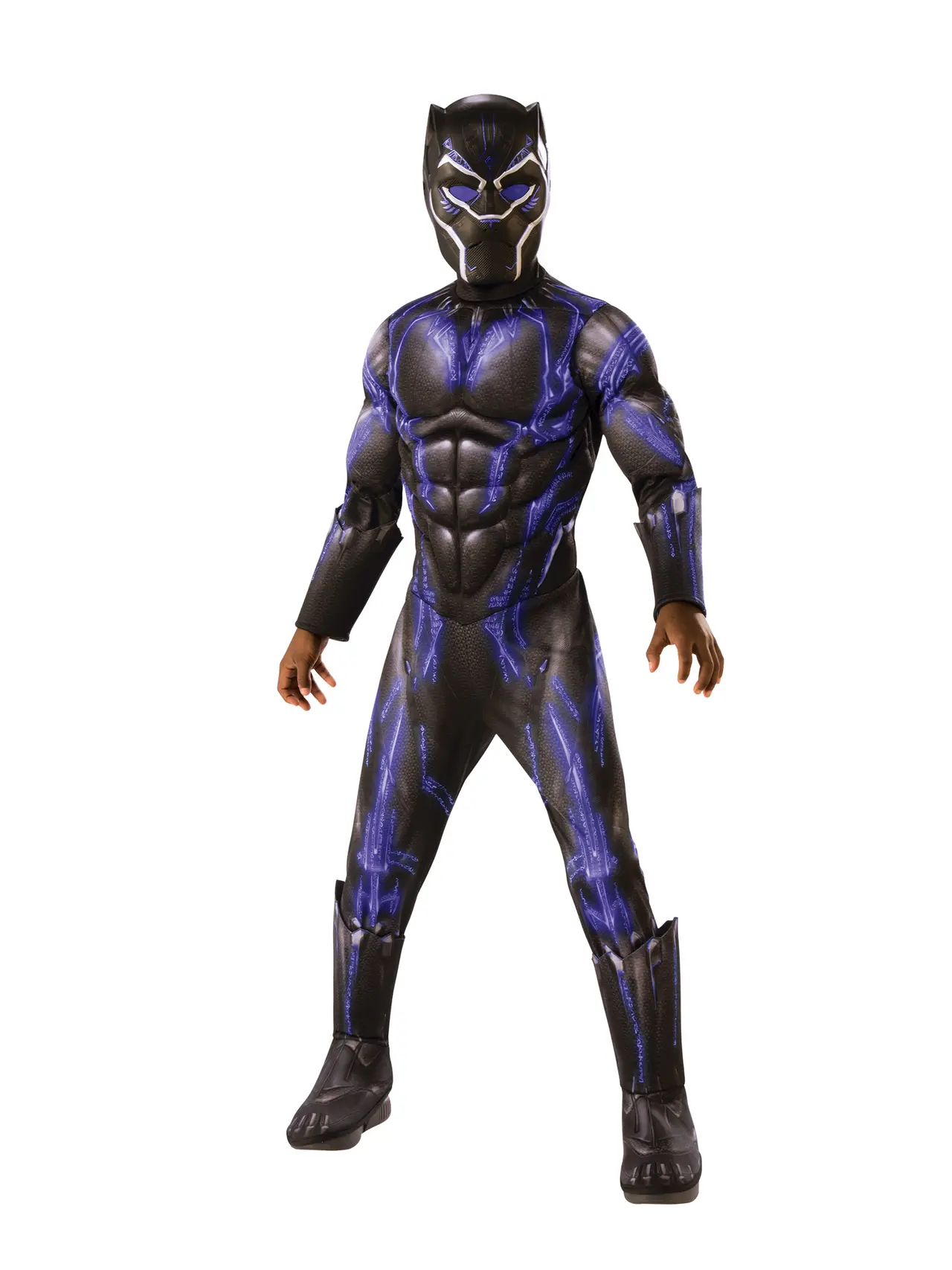 Black Panther Deluxe kampdragt – kostume til drenge