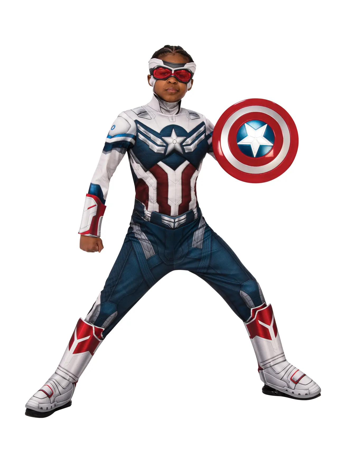 Captain America Deluxe – kostume til børn og voksne