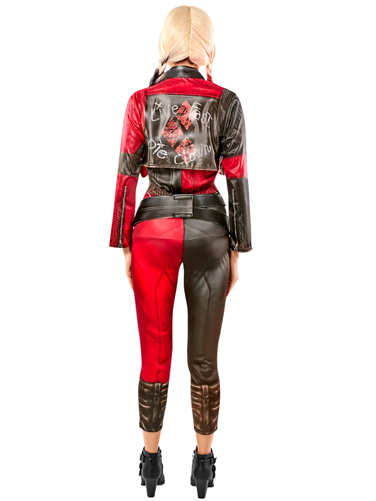 Harley Quinn jumpsuit – kostume til damer (model 702703)