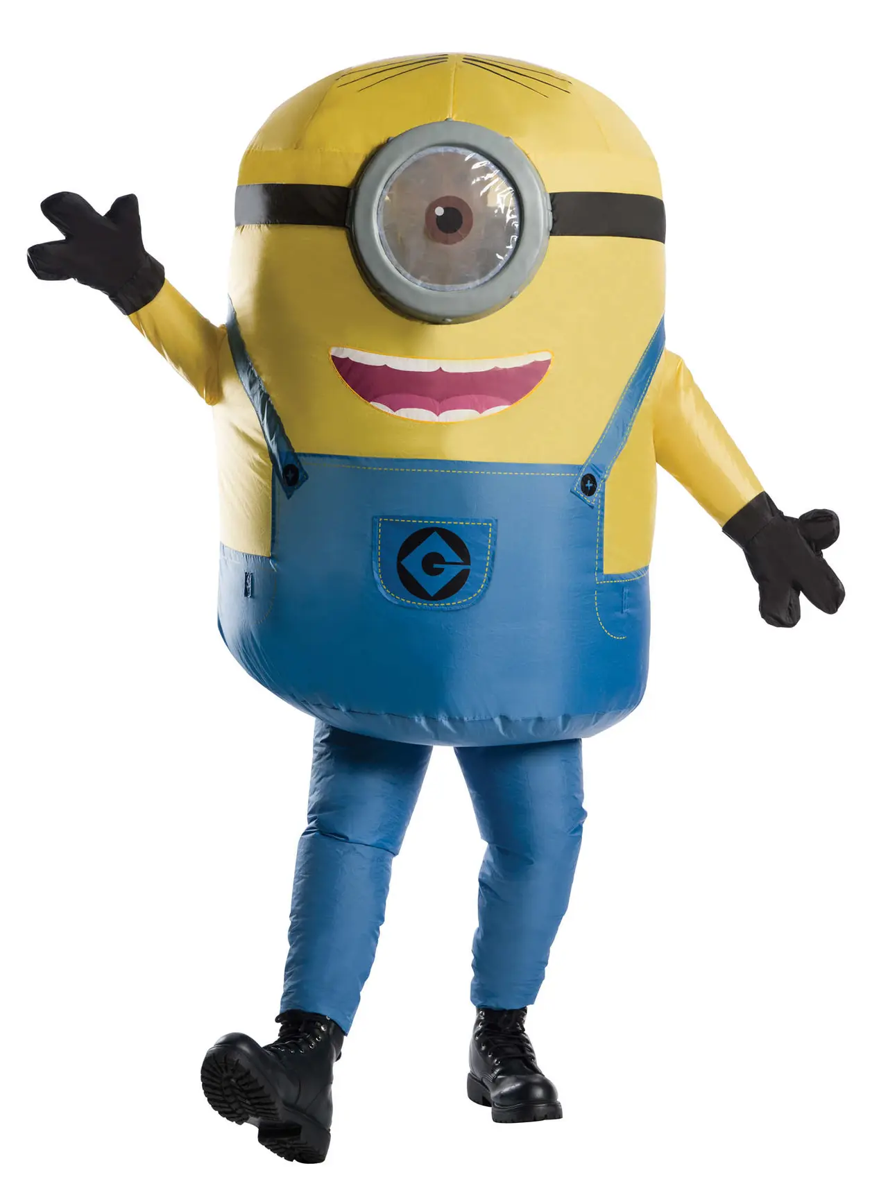 Oppustelig Minion Stuart – kostume til voksne