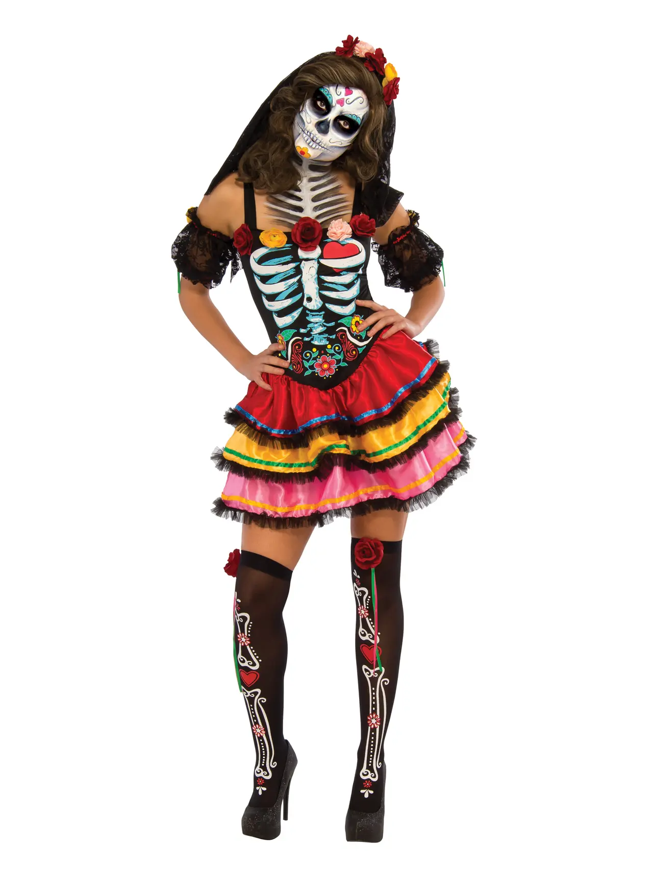 Day of the Dead-señorita – kostume til damer