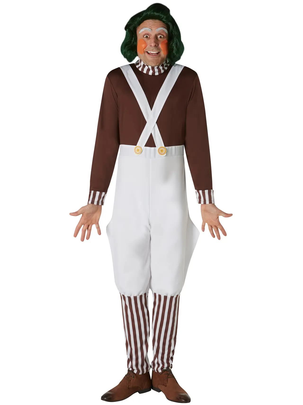 Oompa Loompa Deluxe – kostume til herrer