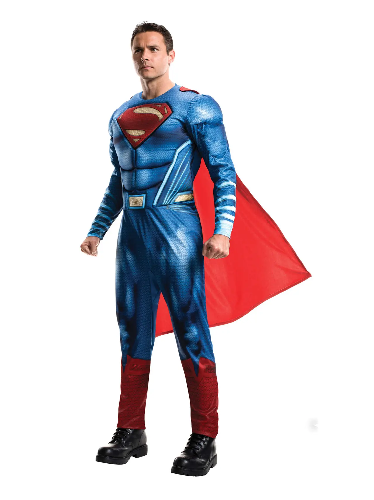 Superman Deluxe – kostume til herrer, XL