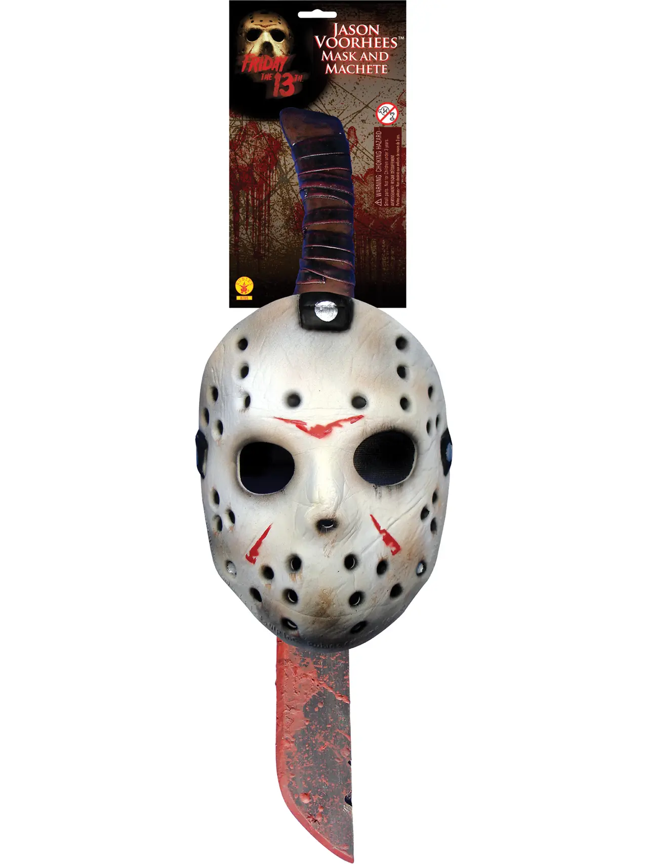 Fredag den 13. Jason-maske og machete