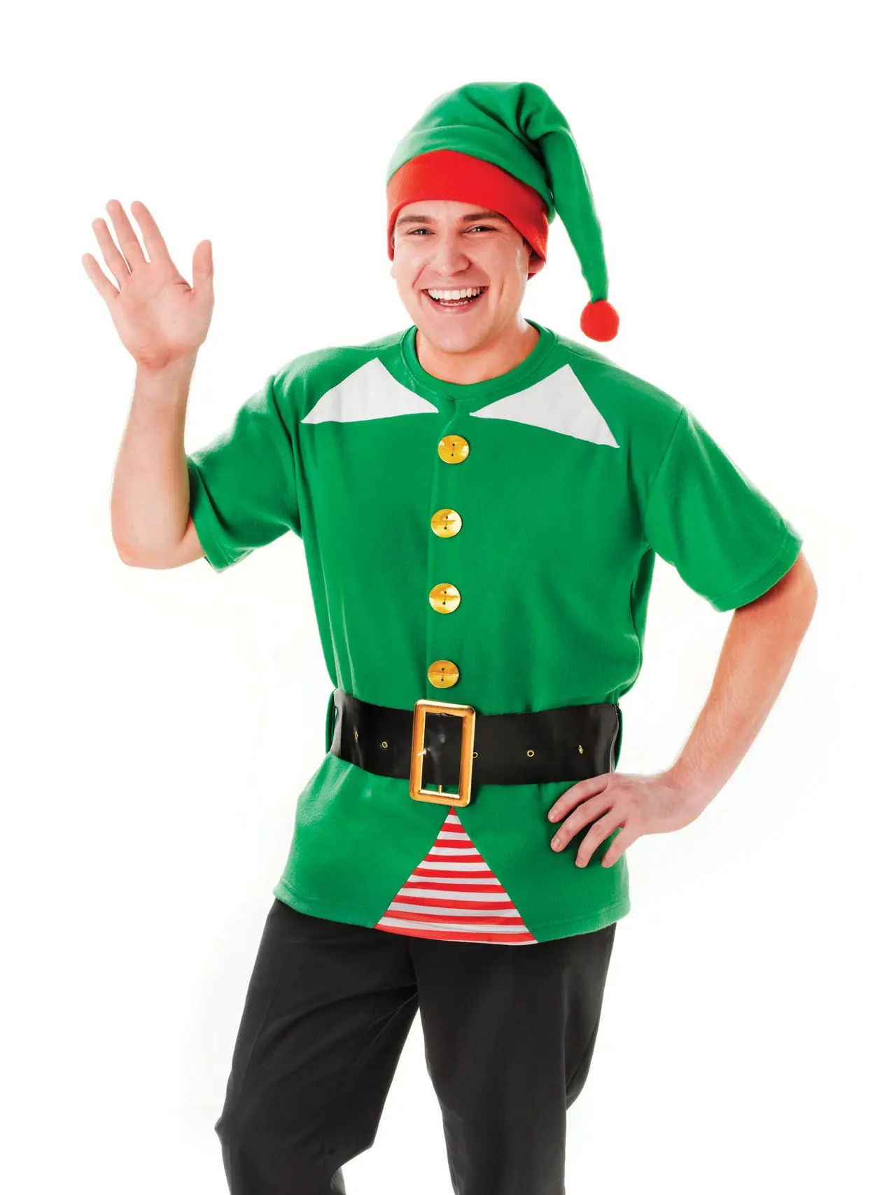 Glad nisse – kostume til voksne