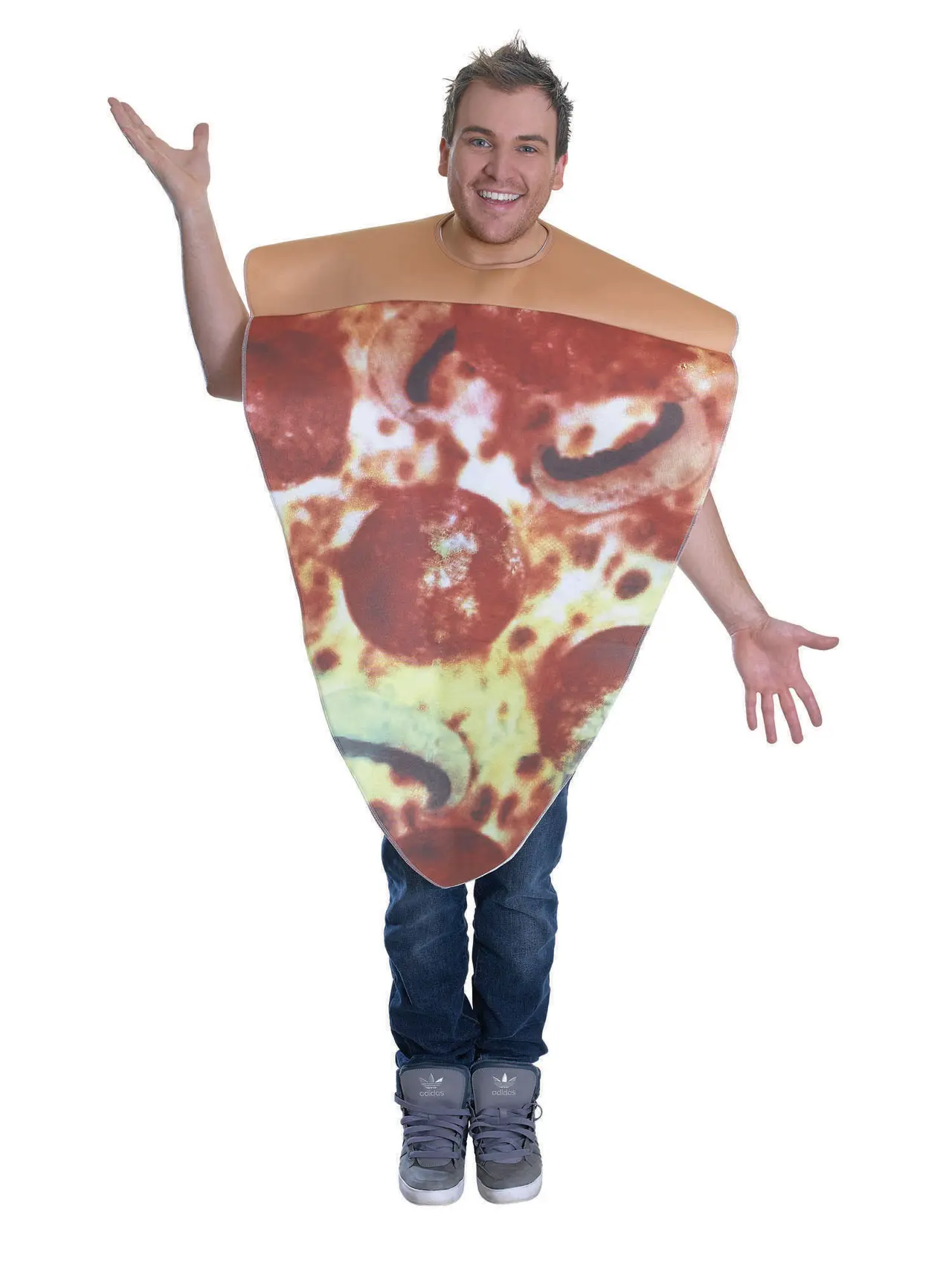 Pizzastykke – kostume til voksne