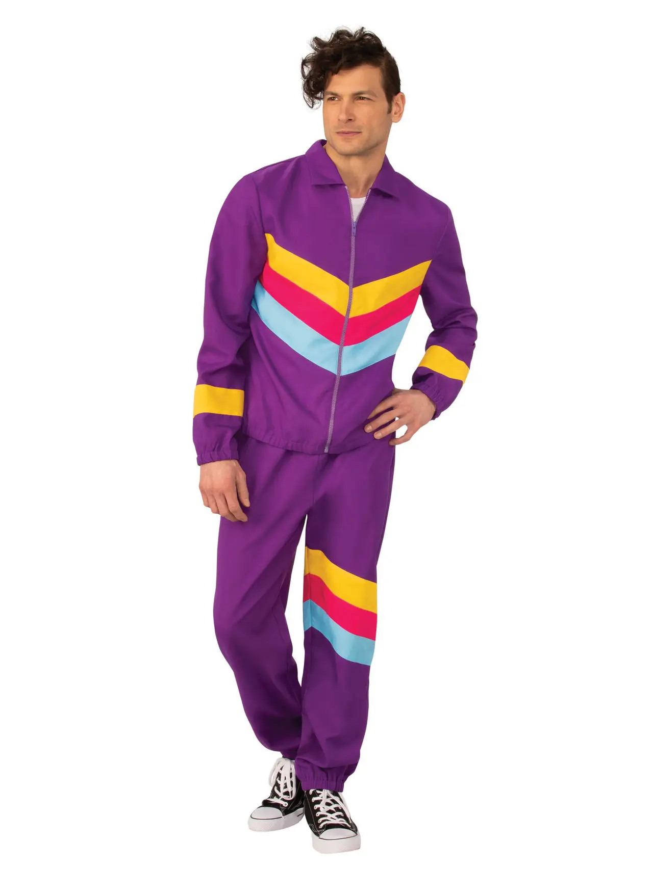 Lilla shell suit – kostume til herrer