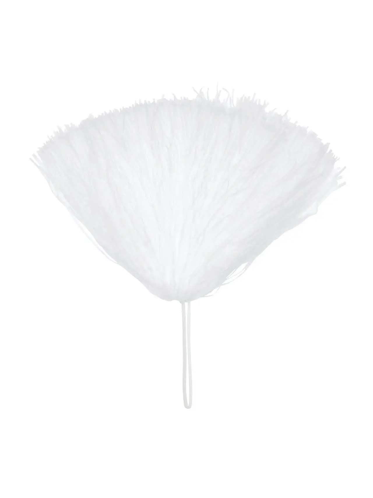 Hvid pompon, stor