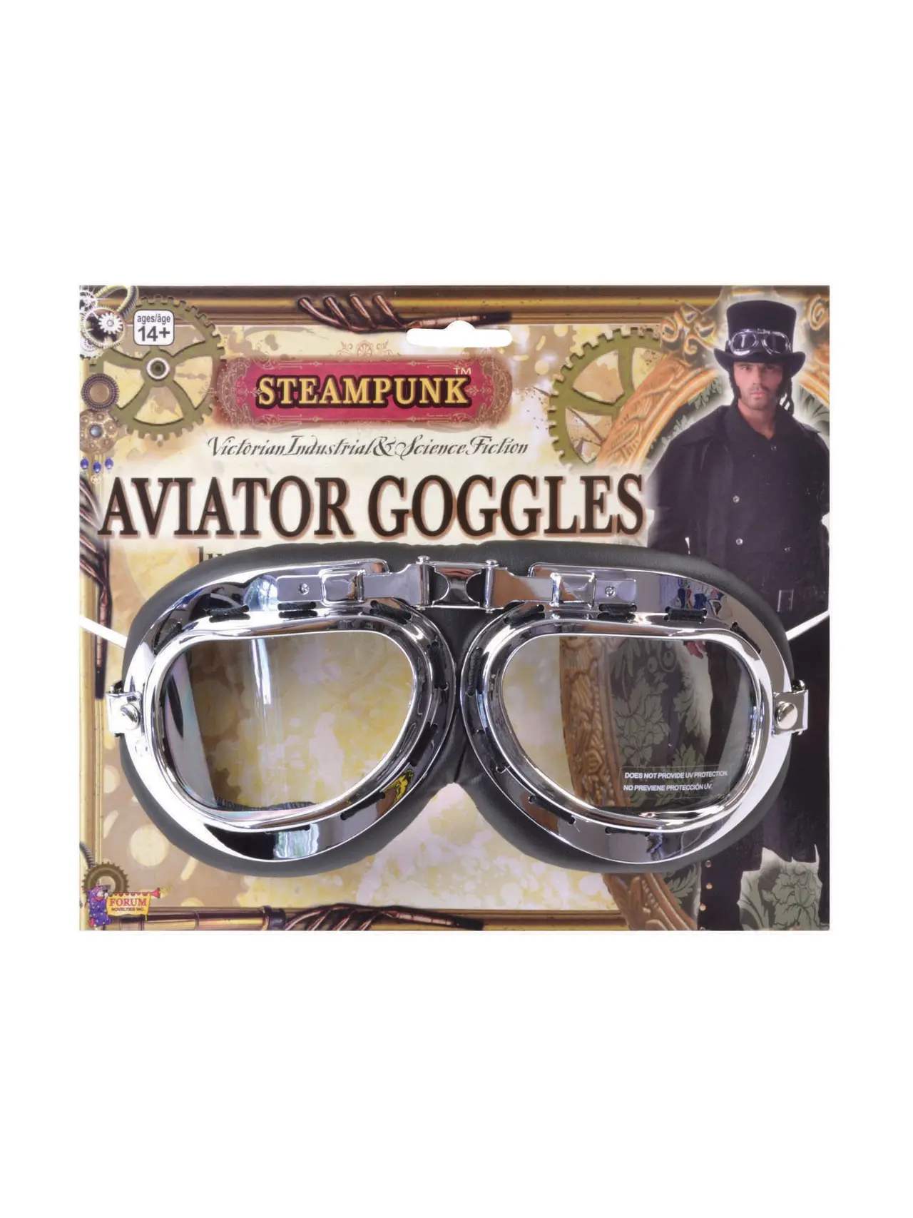 Steampunk pilotbriller