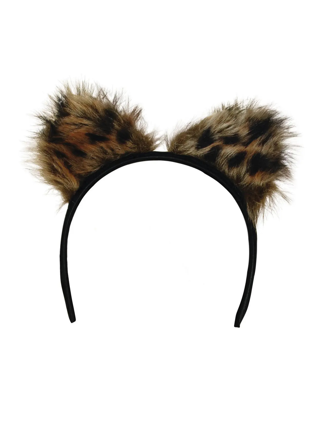 Hårbøjle med leopardører