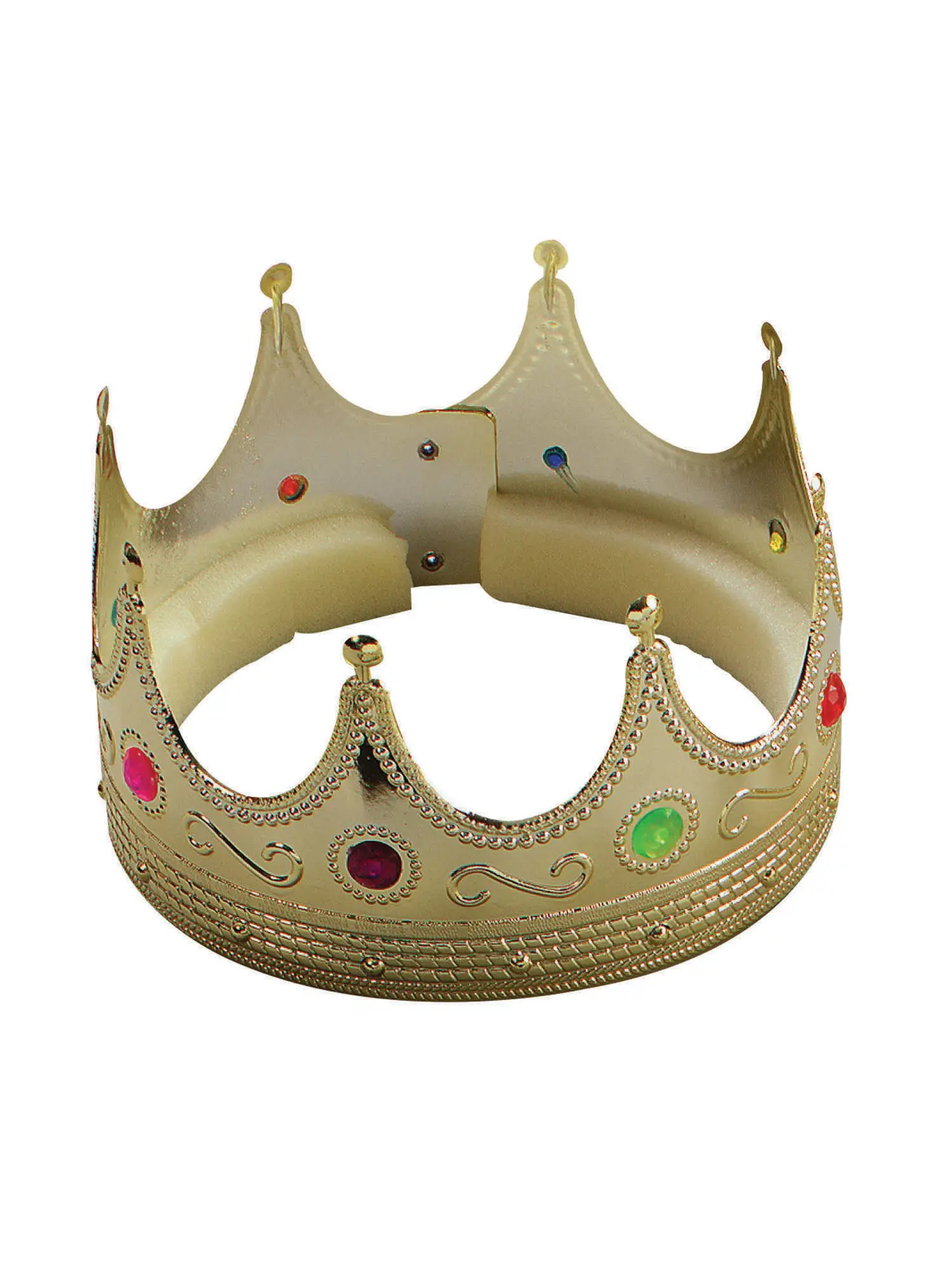 Kongekrone i guld med juveler (model BA252)