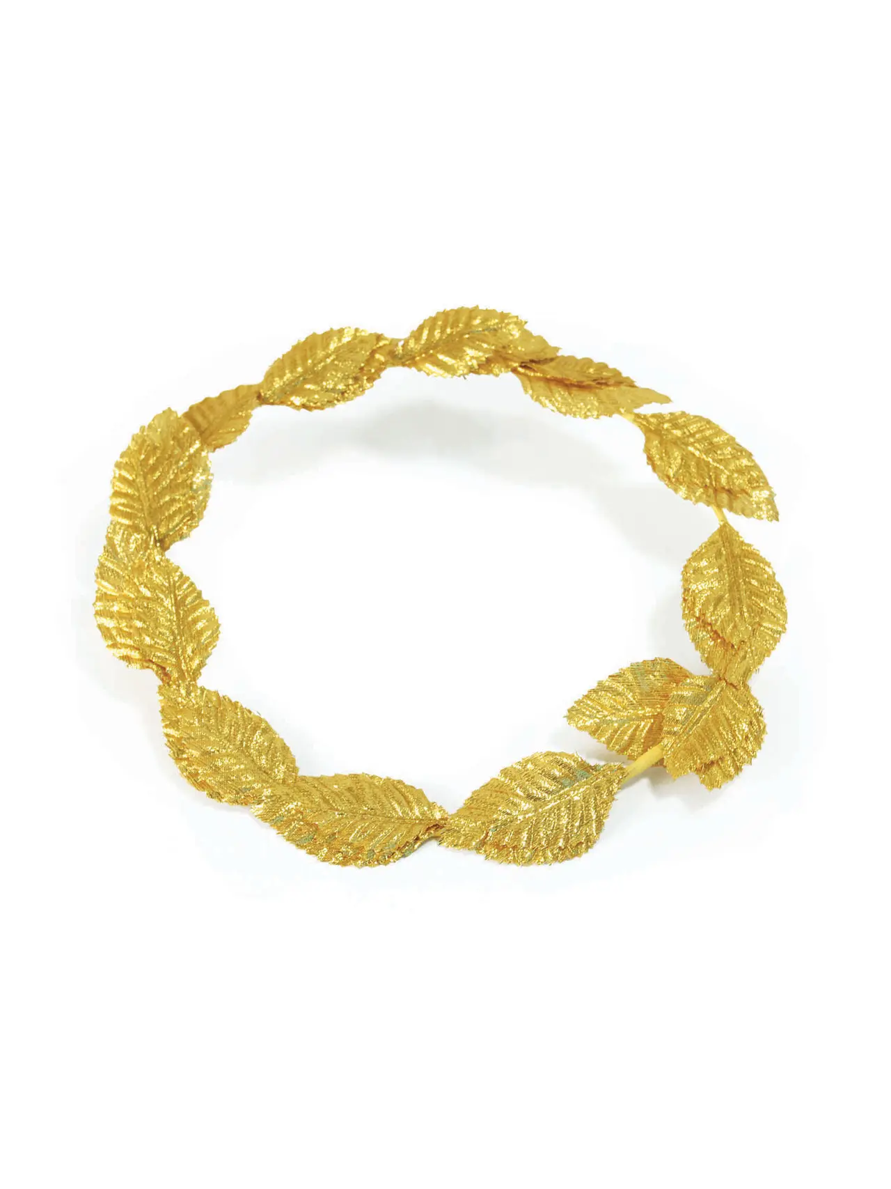 Romersk laurbærkrans deluxe, guld