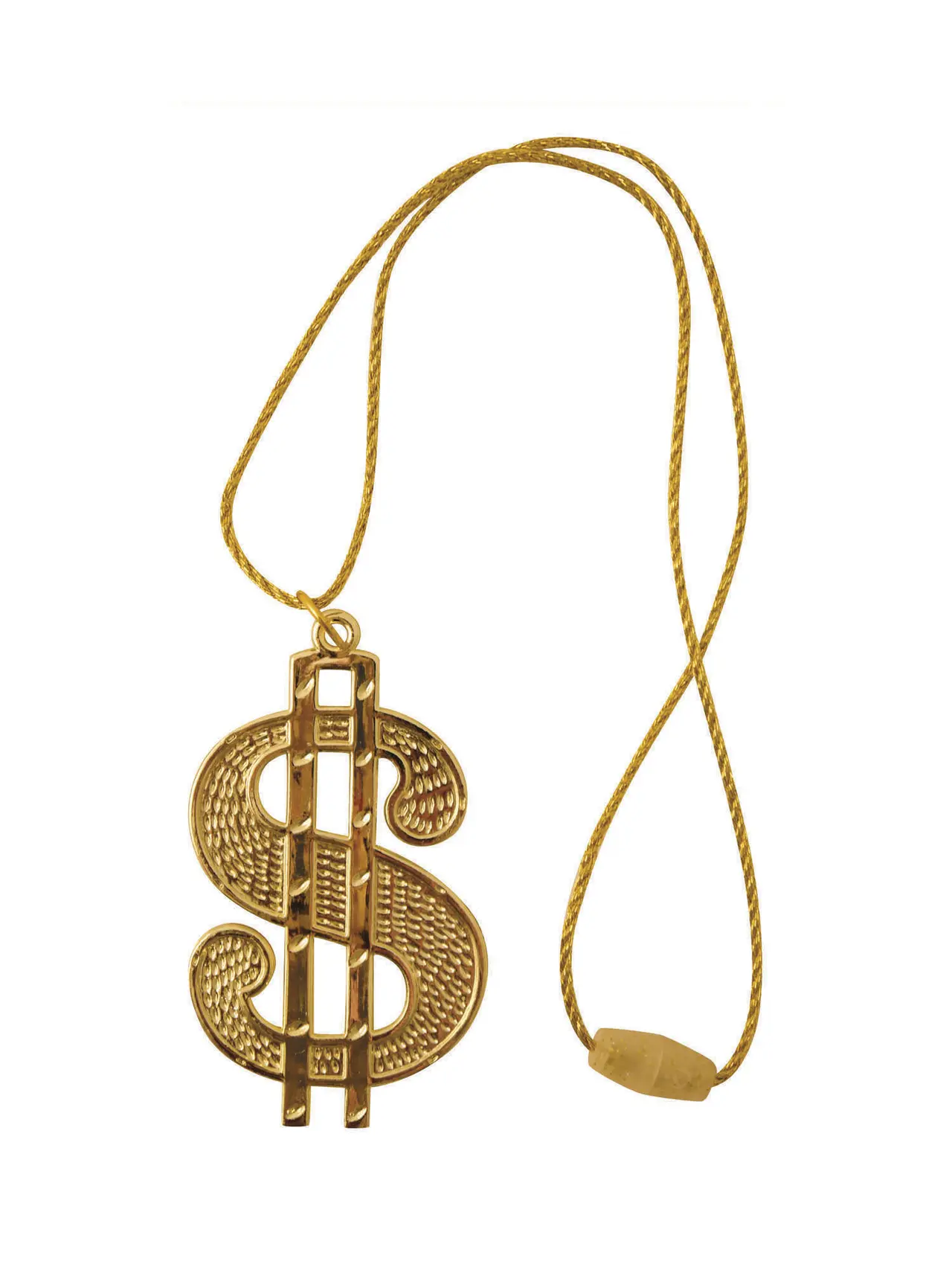 Dollarmedaljon i guldsnor