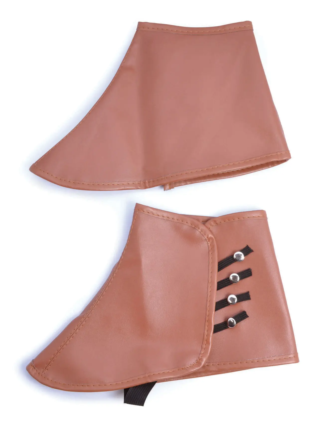 Brune steampunk-gamacher