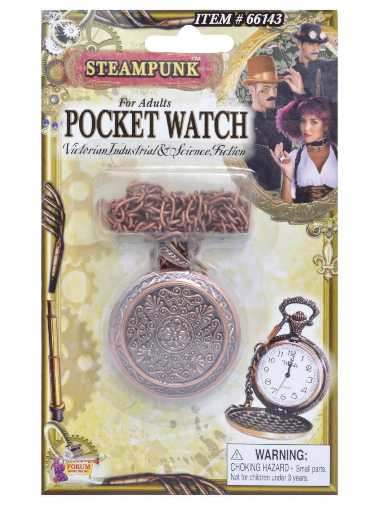 Steampunk-lommeur