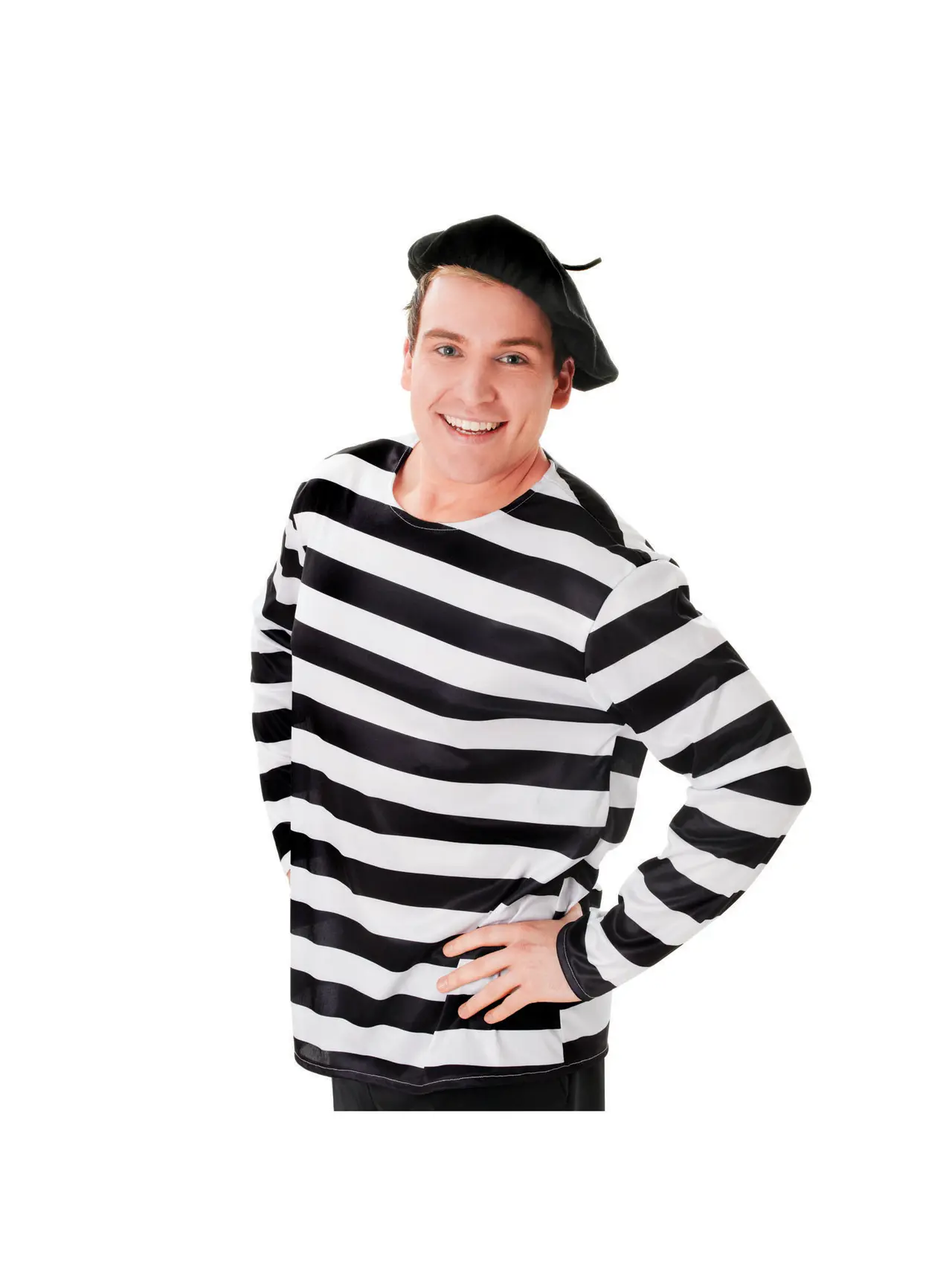 Sort fransk baret