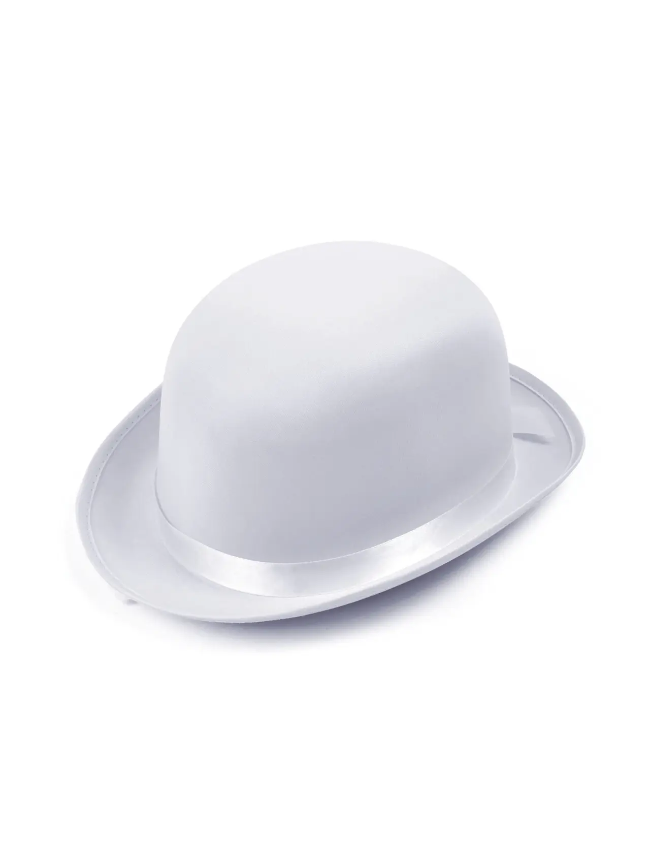 Bowlerhat med satinlook