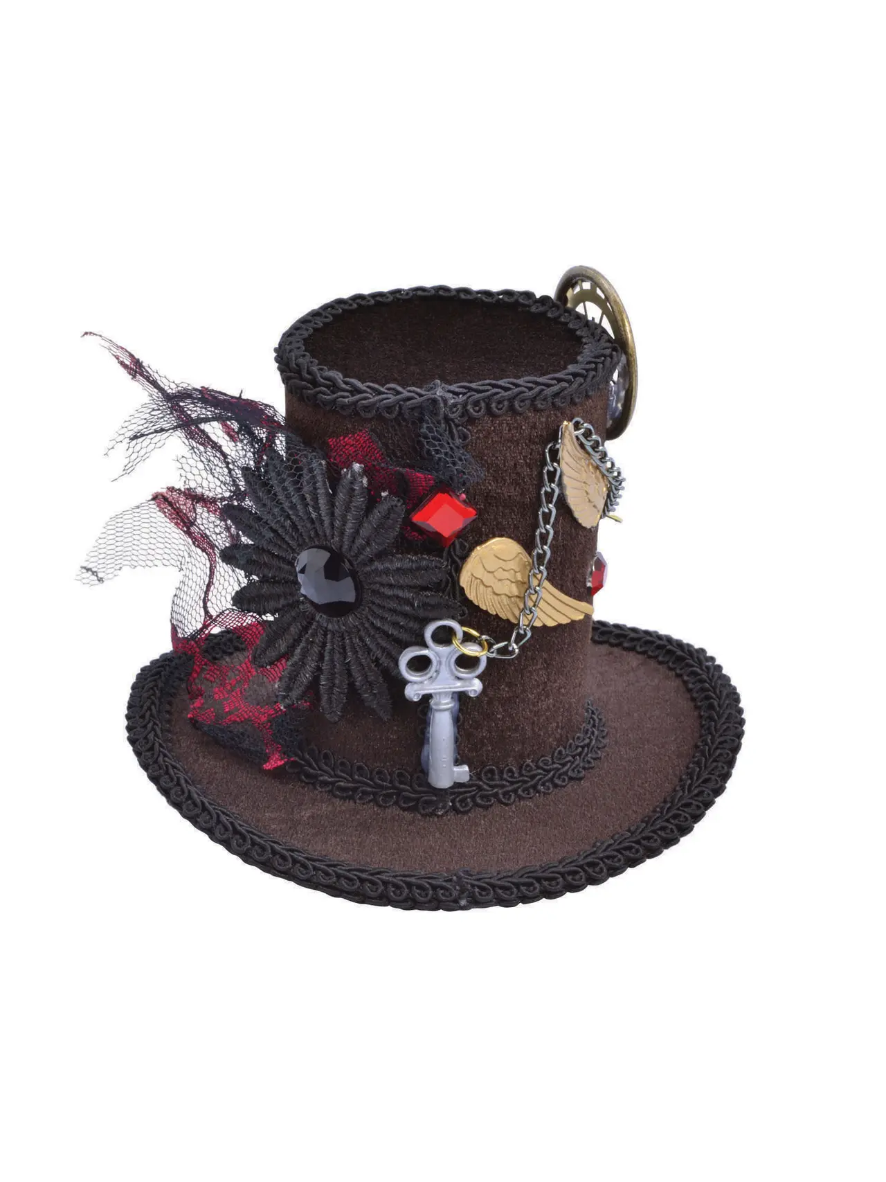 Mini steampunk-høj hat