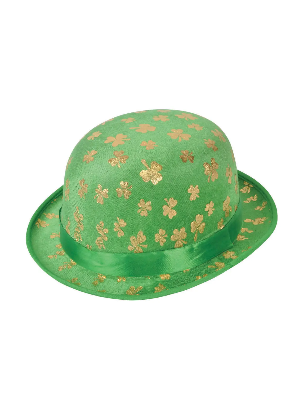 St. Patrick's bowlerhat i filt