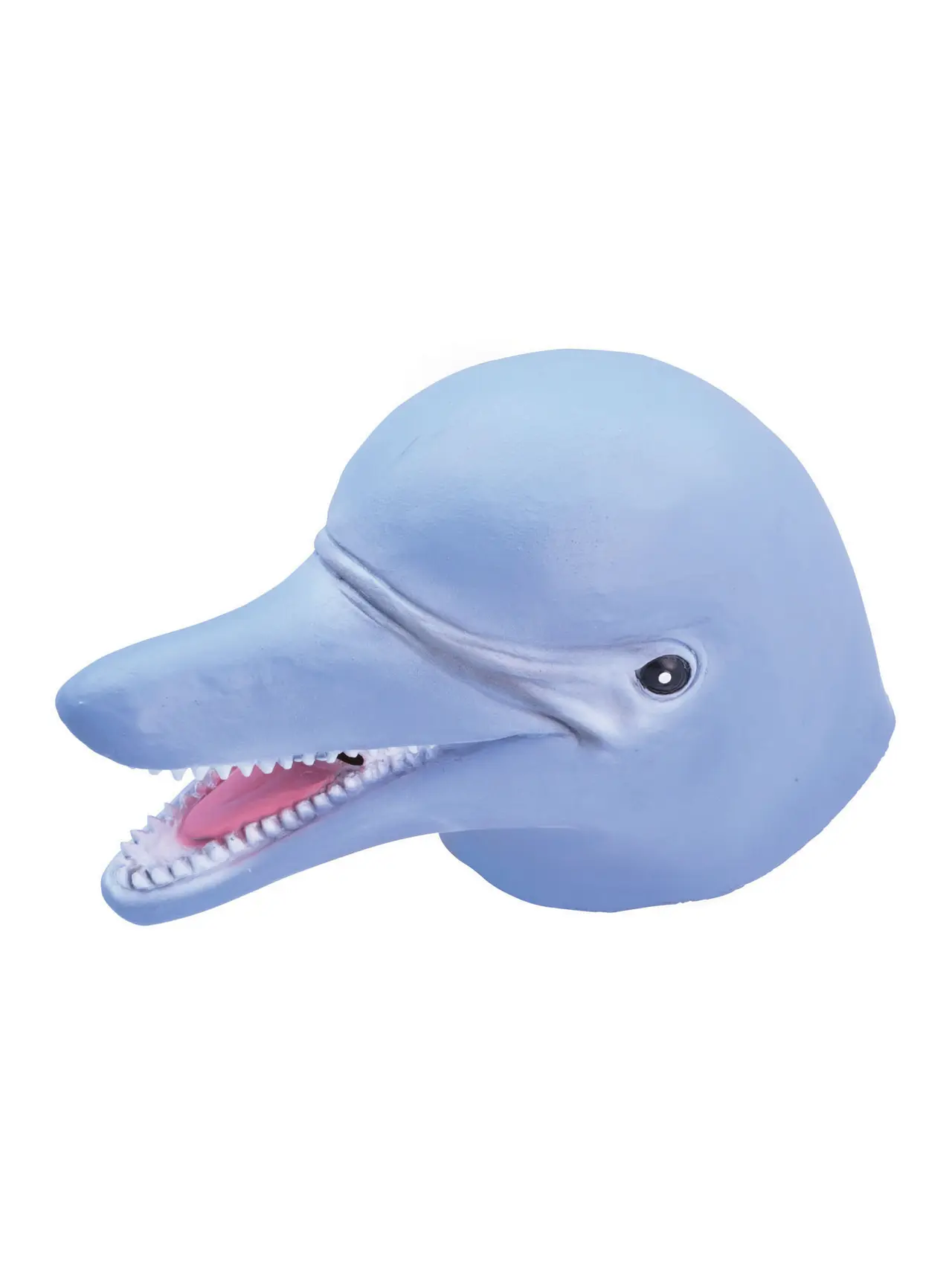 Delfinmaske i gummi, heldækkende