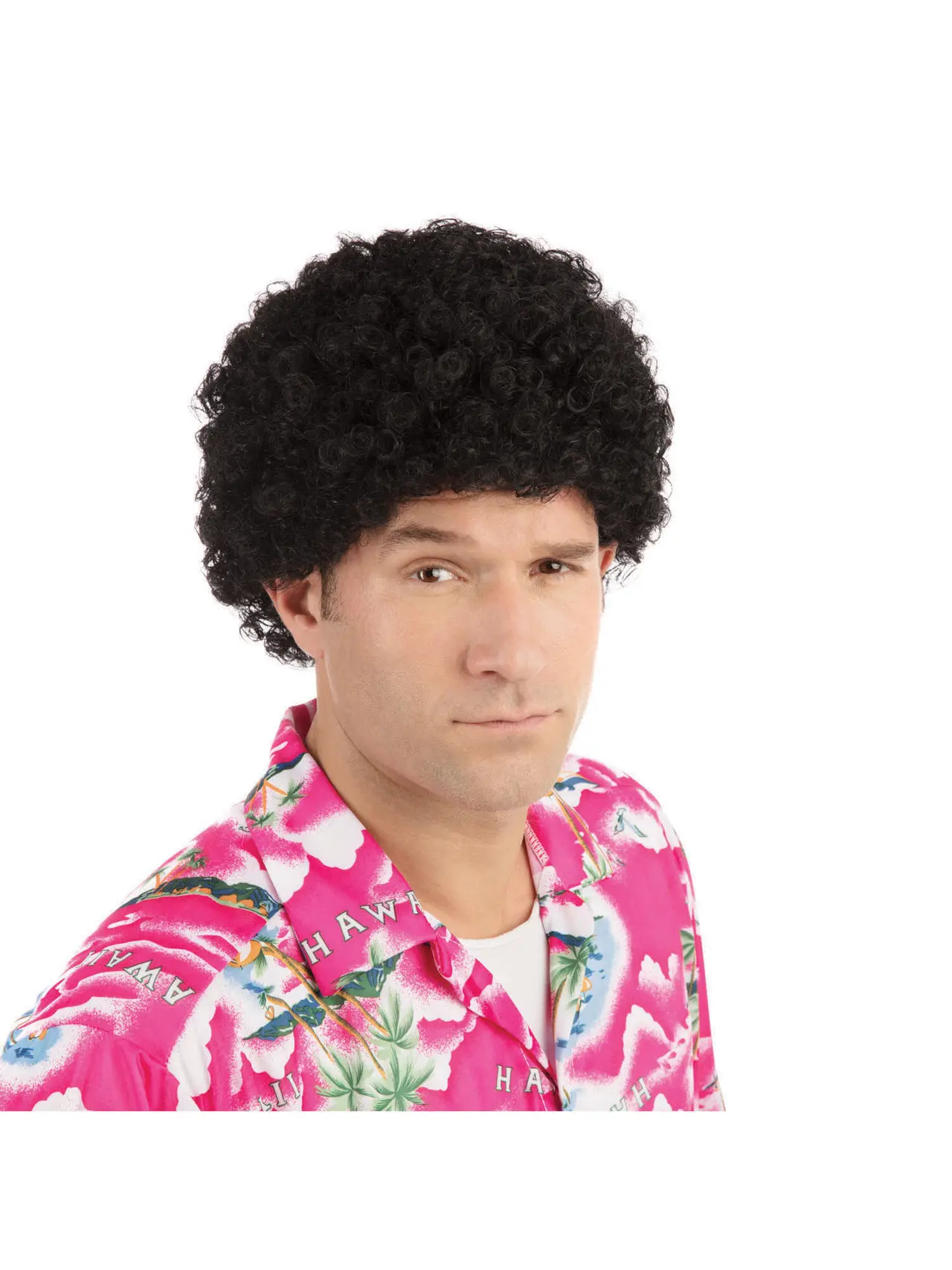 Kort krøllet afroparyk
