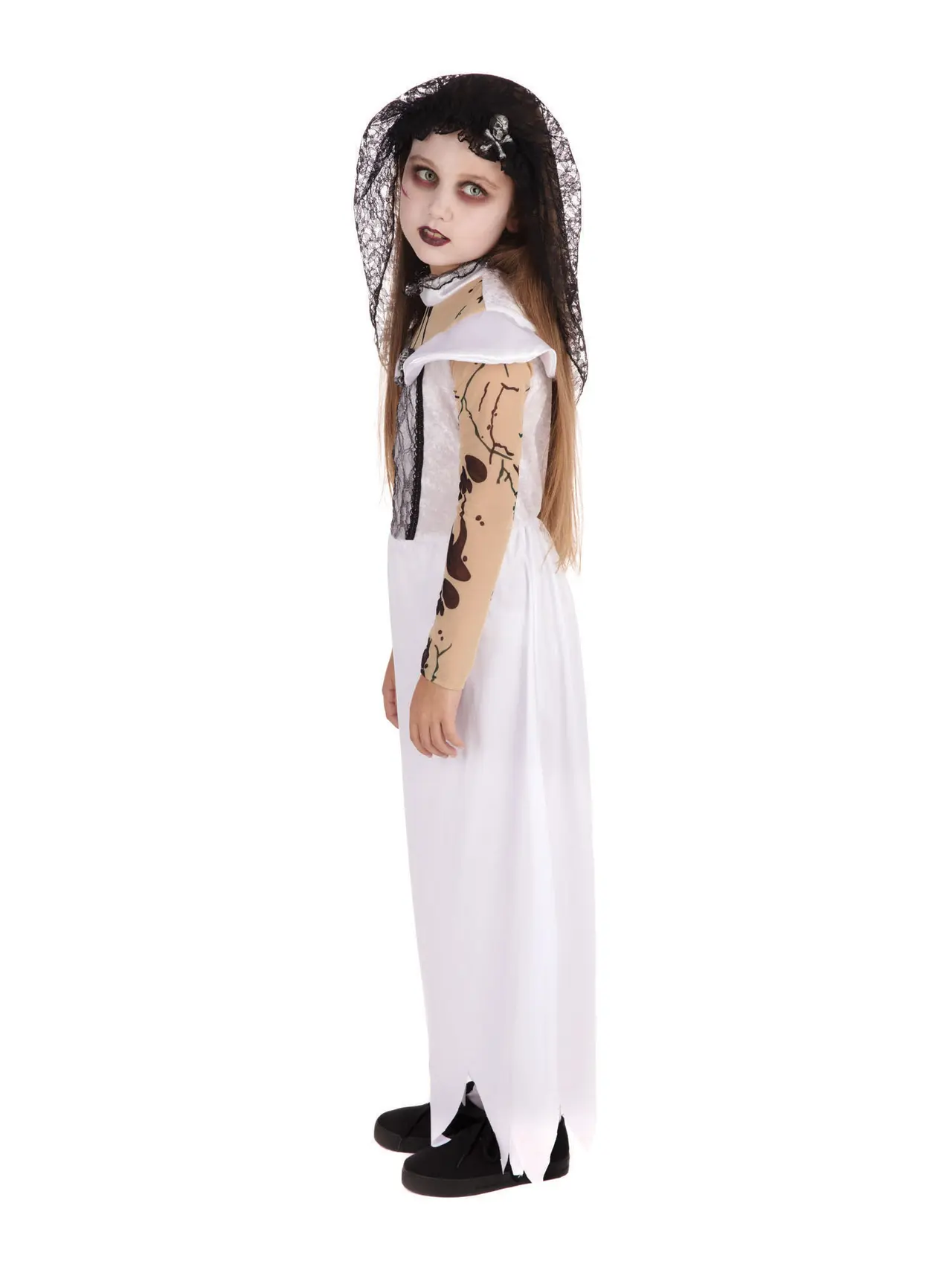 Zombiebrud – kostume til piger