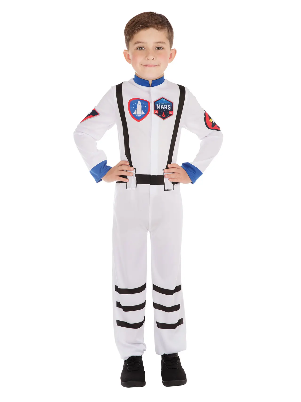 Astronaut med Mars-mission – kostume til børn, 3-4 år