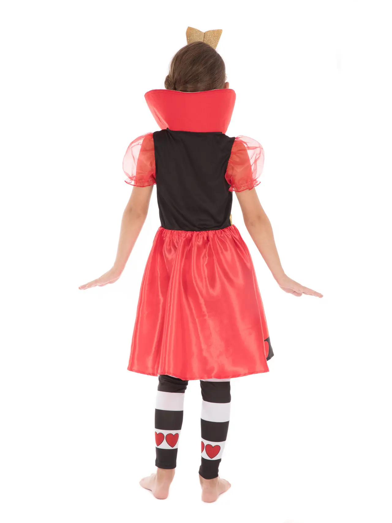 Hjertedronning – kostume til piger, 3-4 år