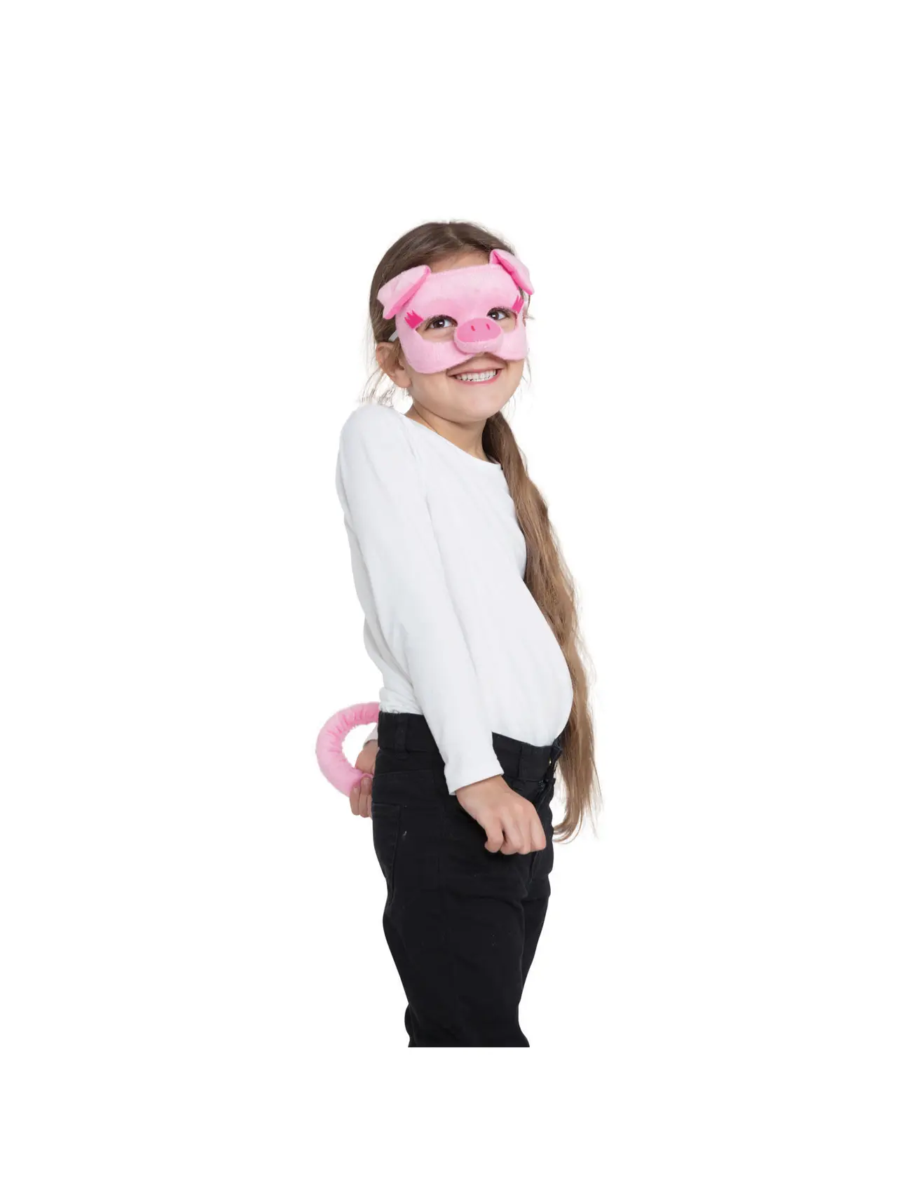 Grisesæt med maske og hale til børn
