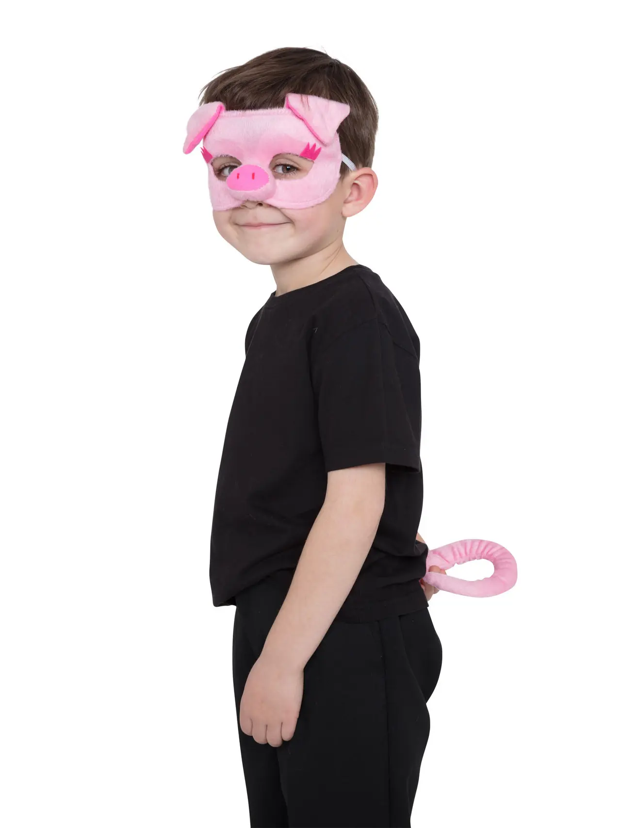 Grisesæt med maske og hale til børn