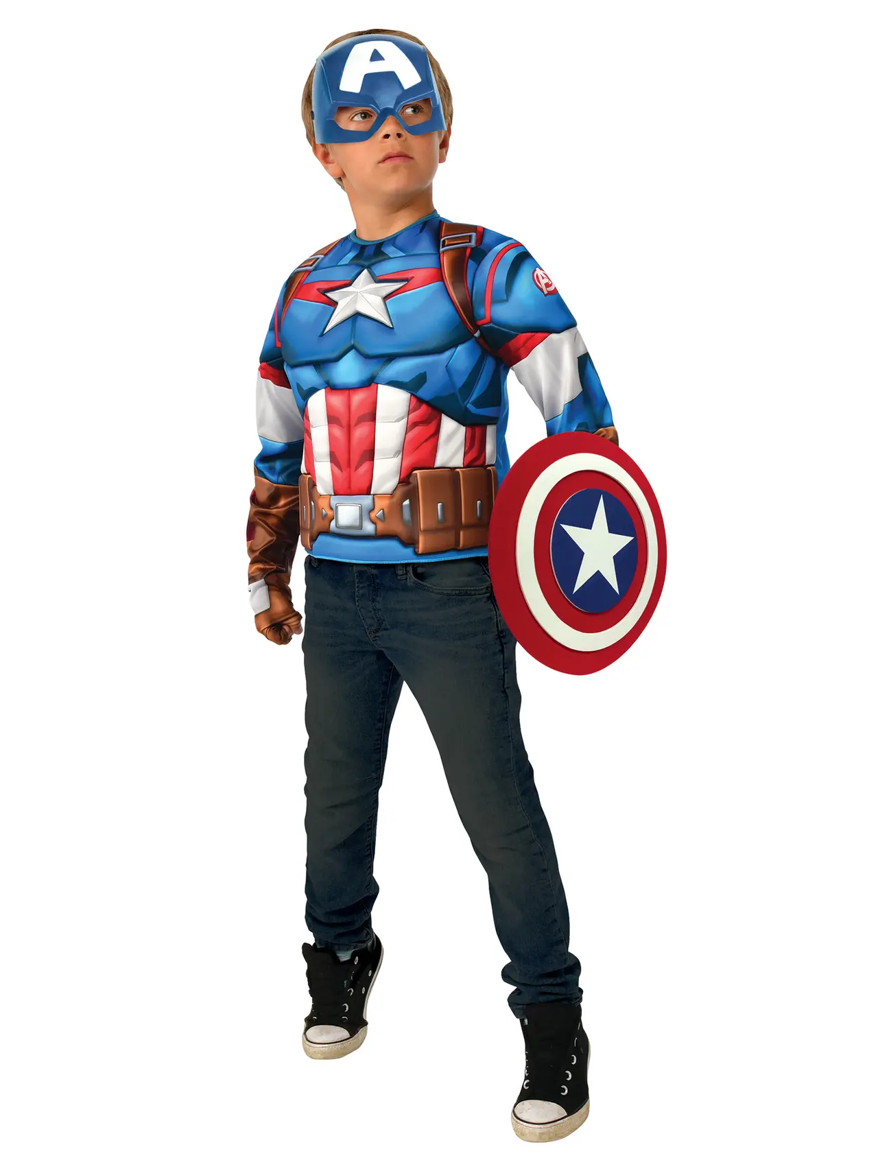 Captain America udklædningssæt – kostume til børn (model G40332)