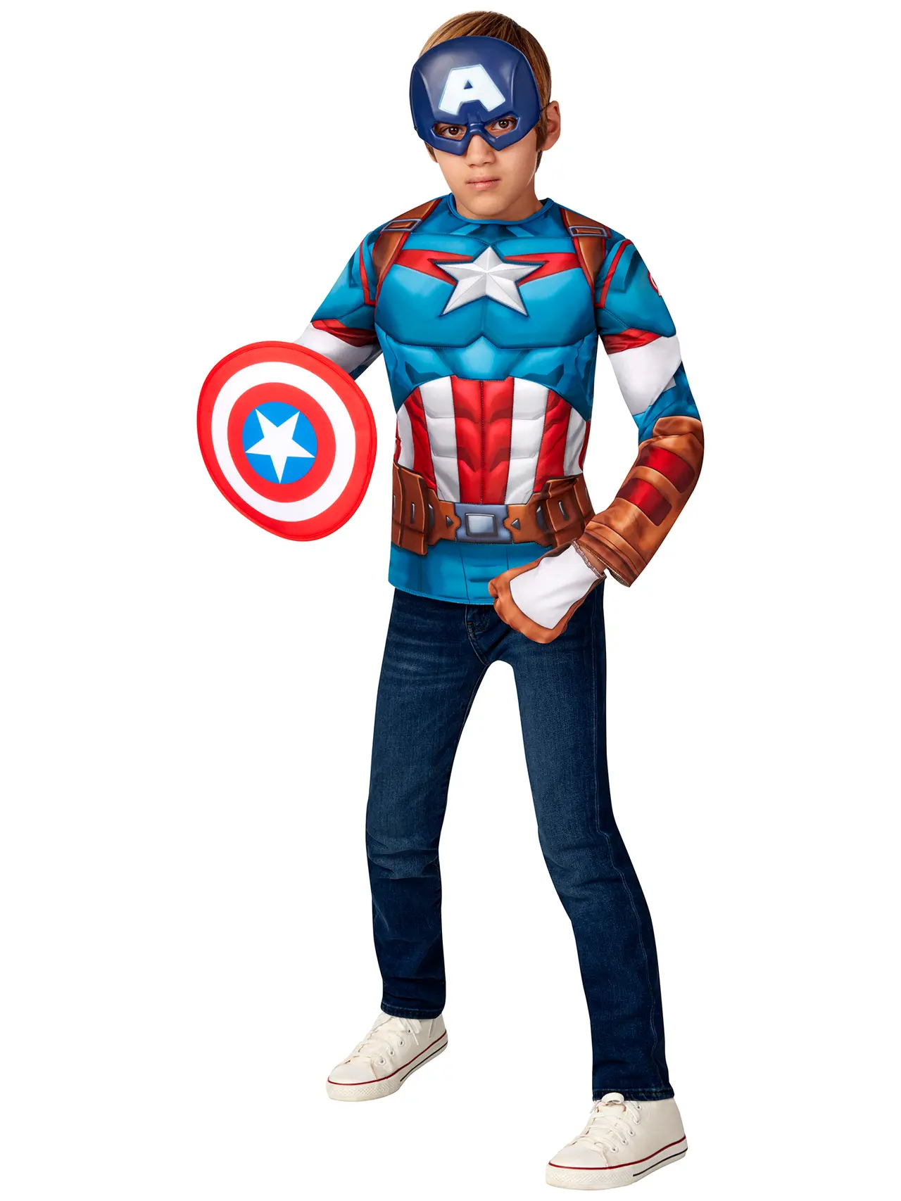 Captain America udklædningssæt – kostume til børn (model G40332)