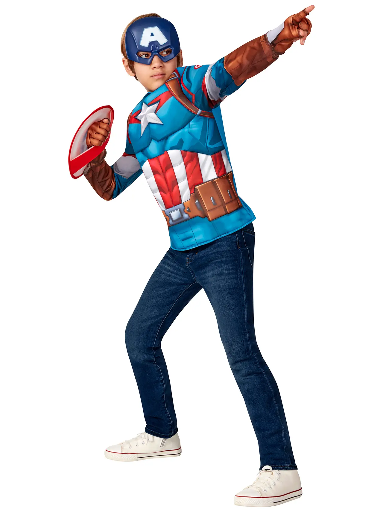 Captain America udklædningssæt – kostume til børn (model G40332)