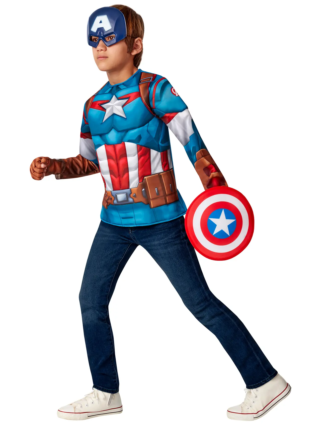 Captain America udklædningssæt – kostume til børn (model G40332)