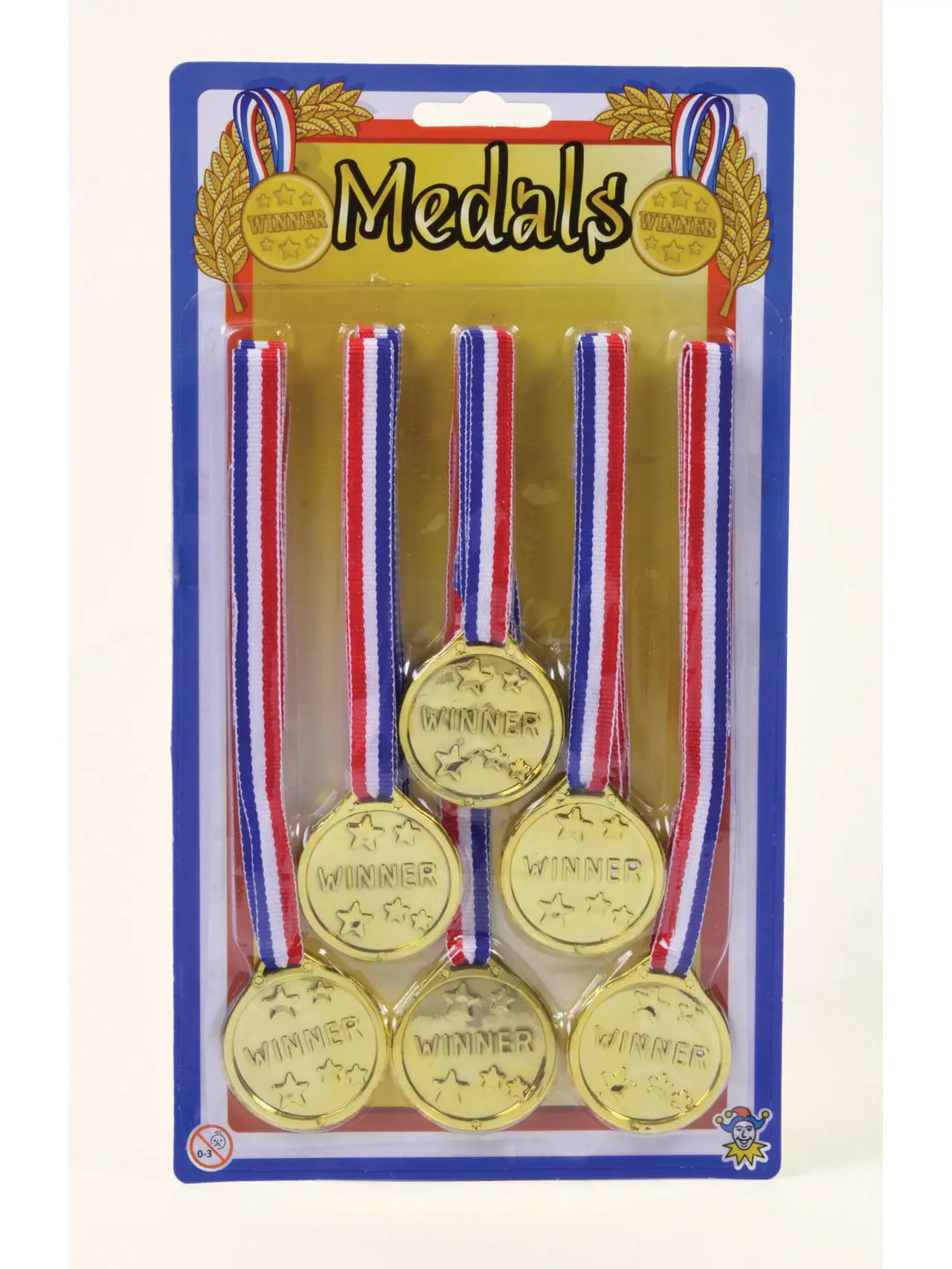 Vindermedaljer – 6 stk.