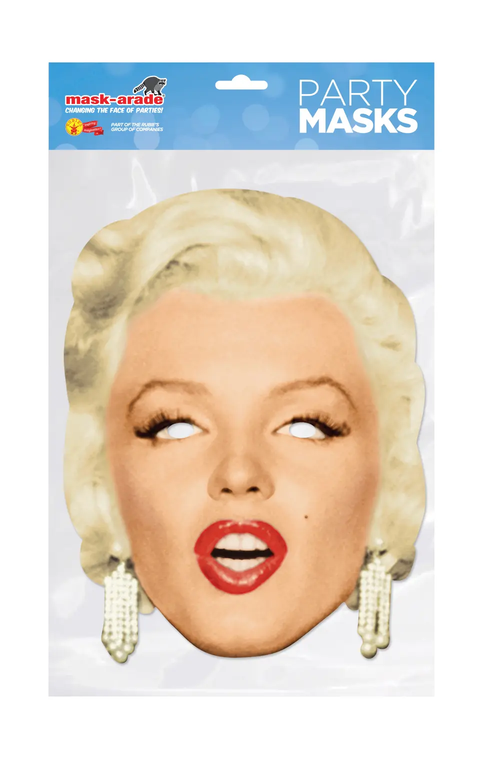 Marilyn Monroe-maske i pap