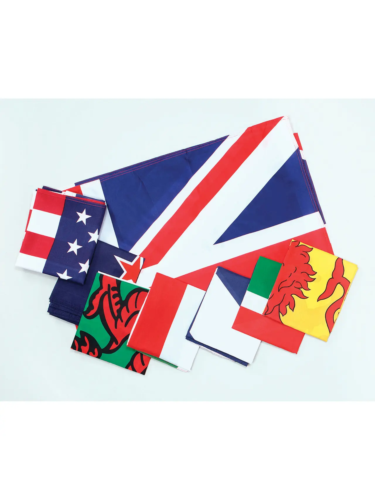 Union Jack-flag i stof, 3 x 5 fod