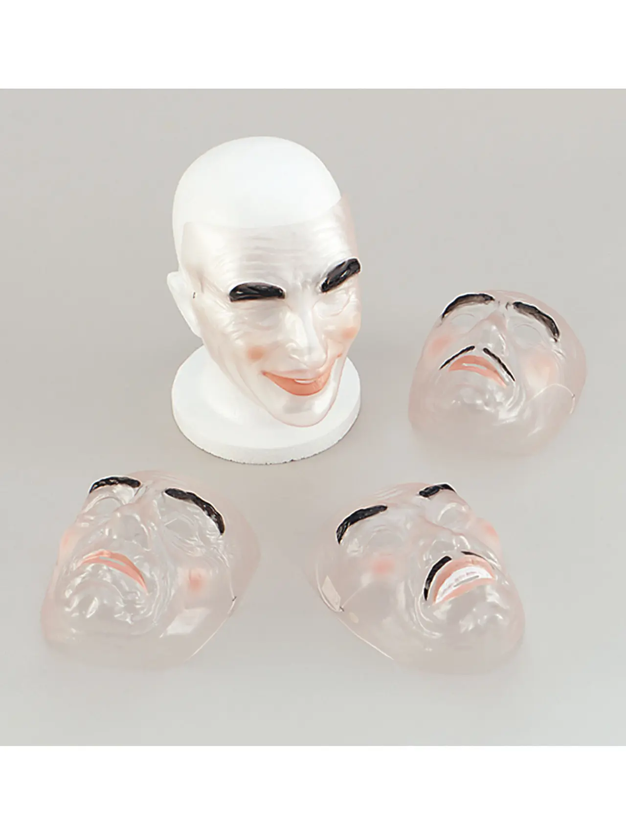Gennemsigtig maske til mænd