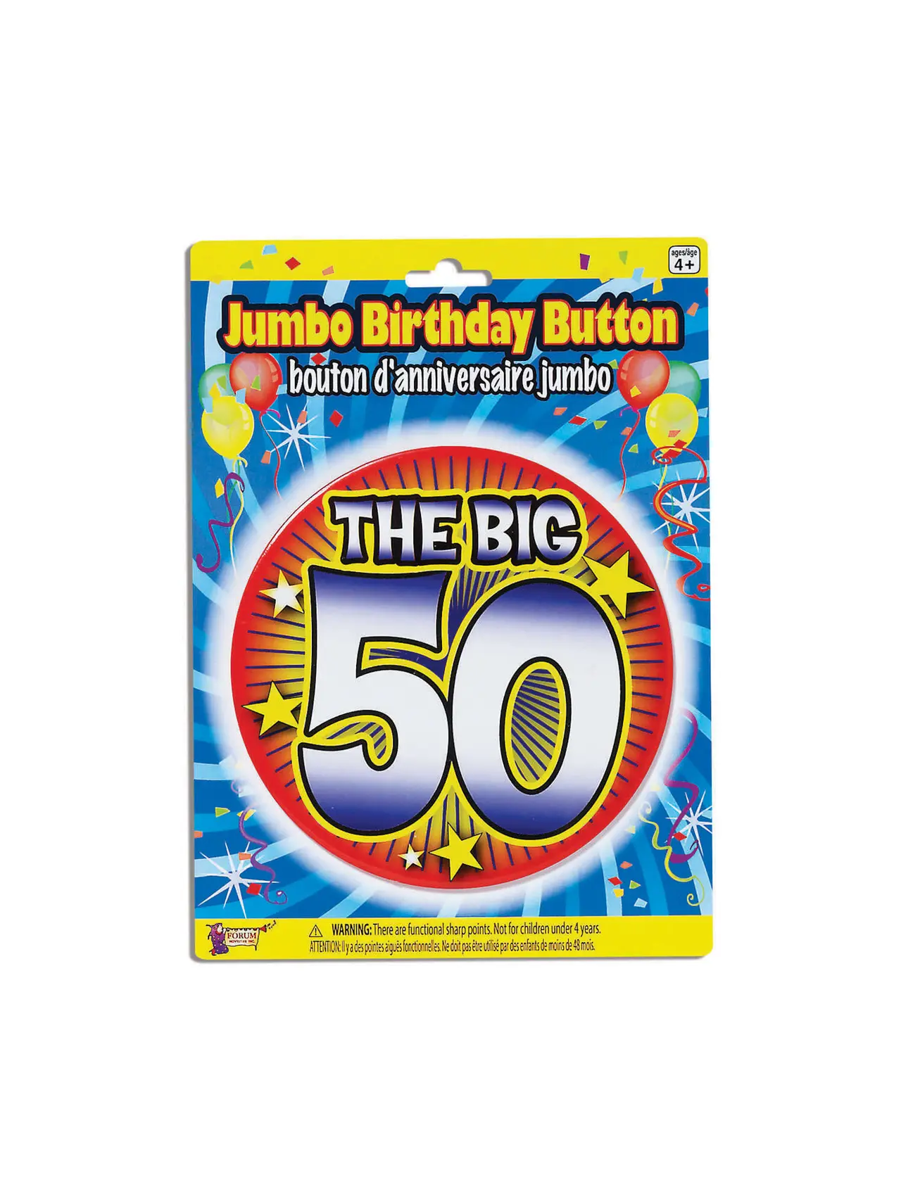 Kæmpebadge "The Big 50"